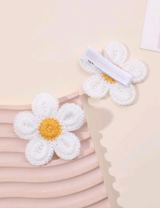 Acc. Hebilla de margaritas C/U