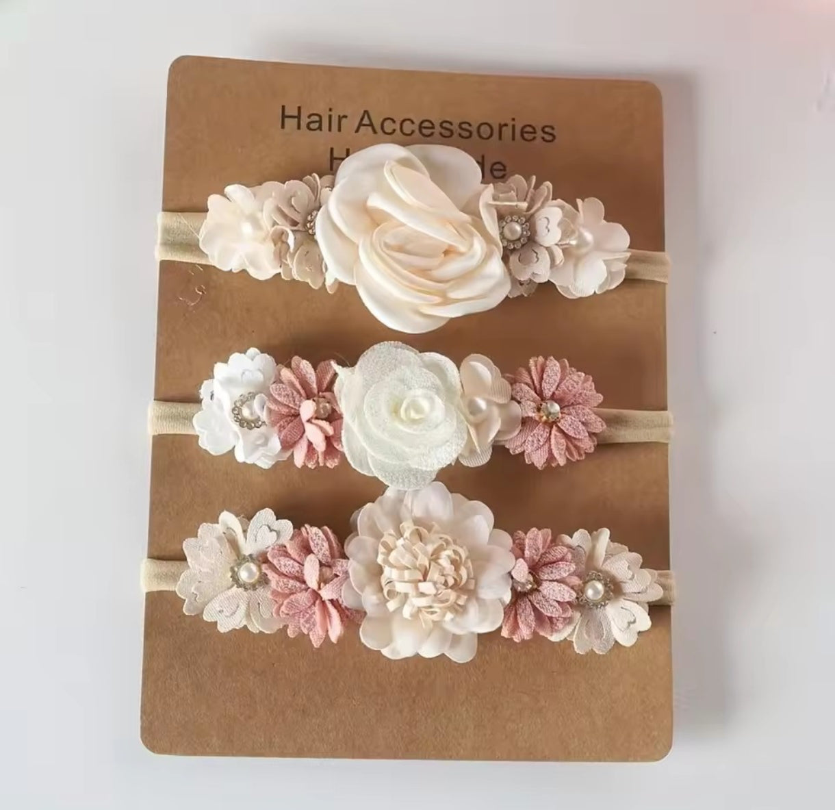 Acc. Diadema de Flores para bebé por unidad