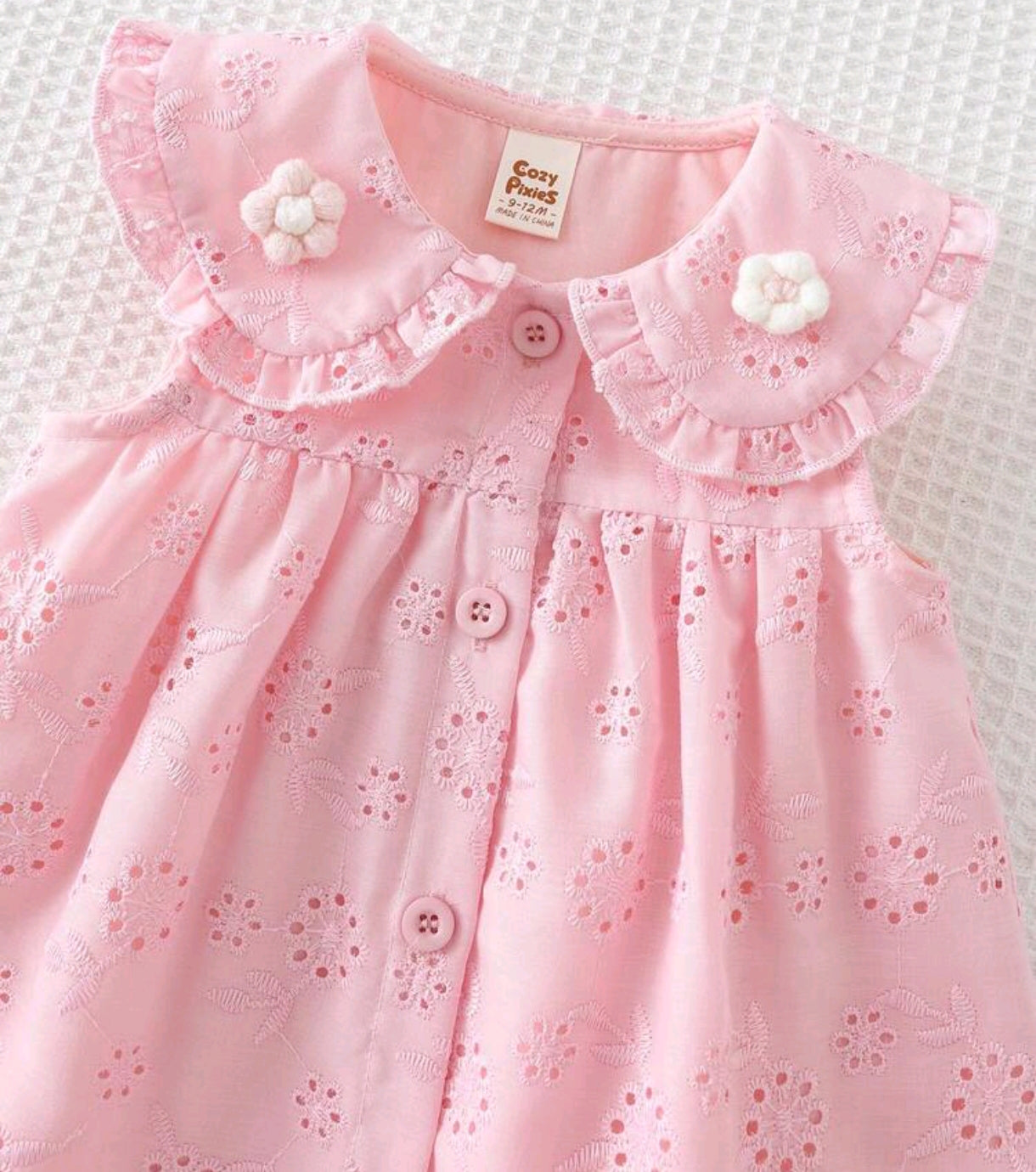 Vestido bebe de broderie