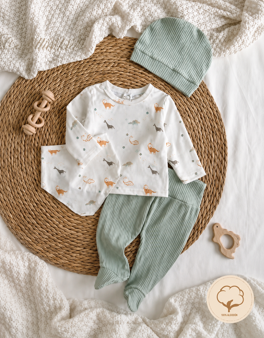 Set de 4 piezas para bebe