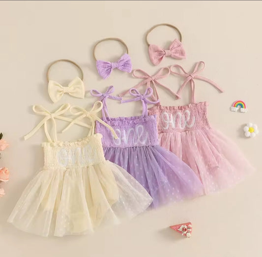 Body vestido One con tul