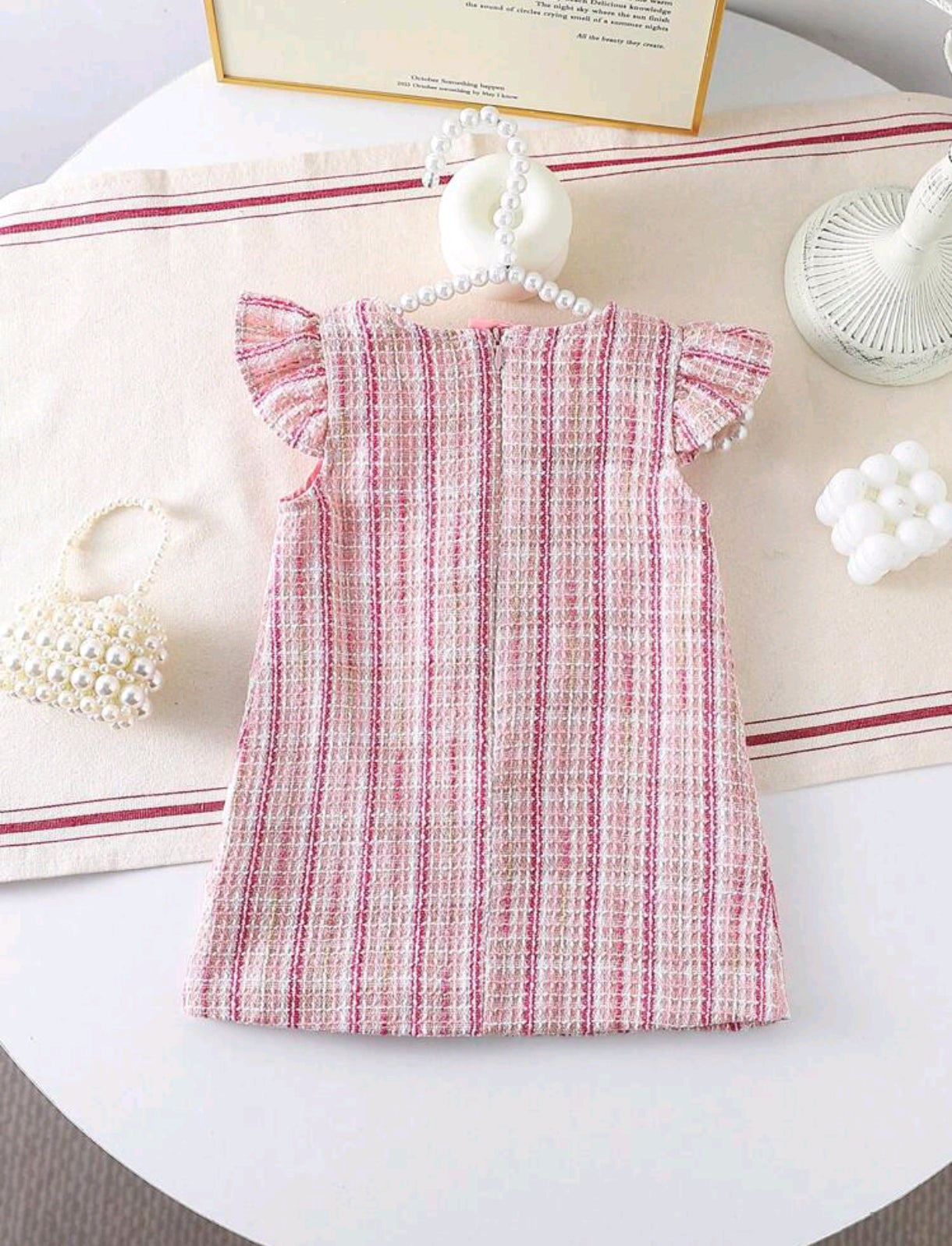 Vestido bebe con moño