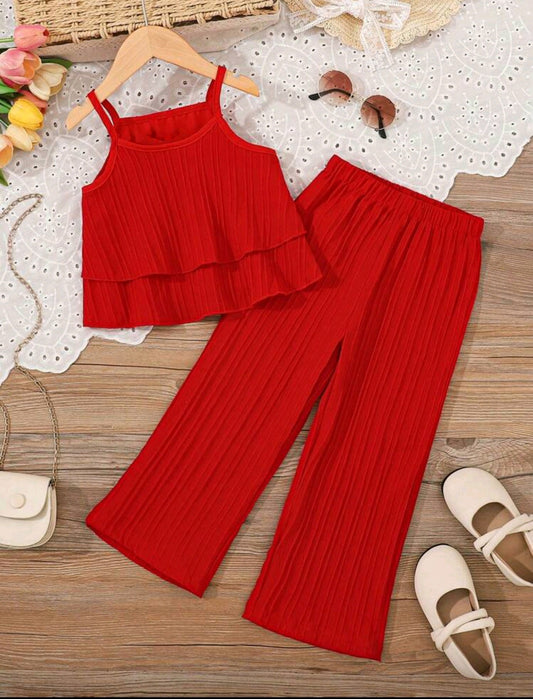 Blusa de tiritas + Palazo