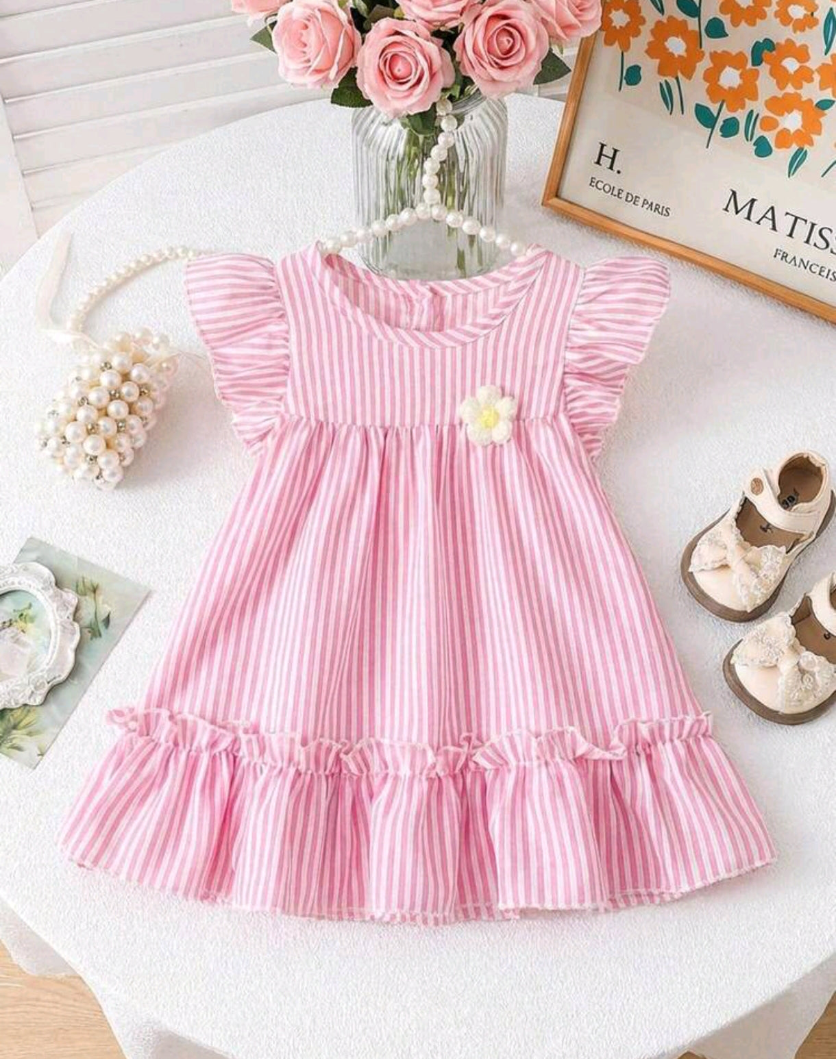 Vestido Bebe a rayas