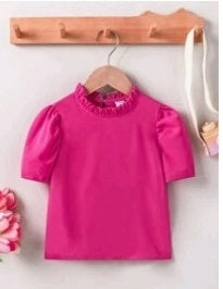 Blusa de mangas cortas