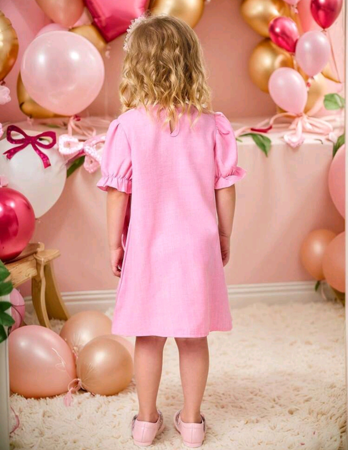 Vestido con moño 3D
