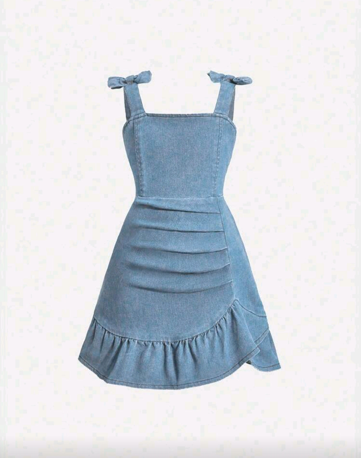 Vestido de Jeans de tiritas