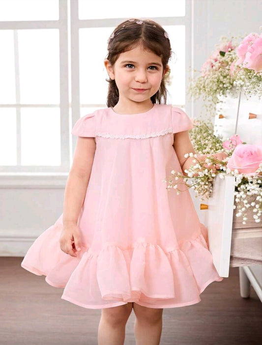 Vestido elegante de gaza