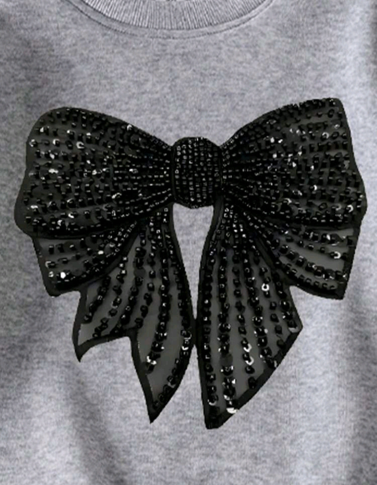 Abrigo frizado con detalle en moños+ leggins