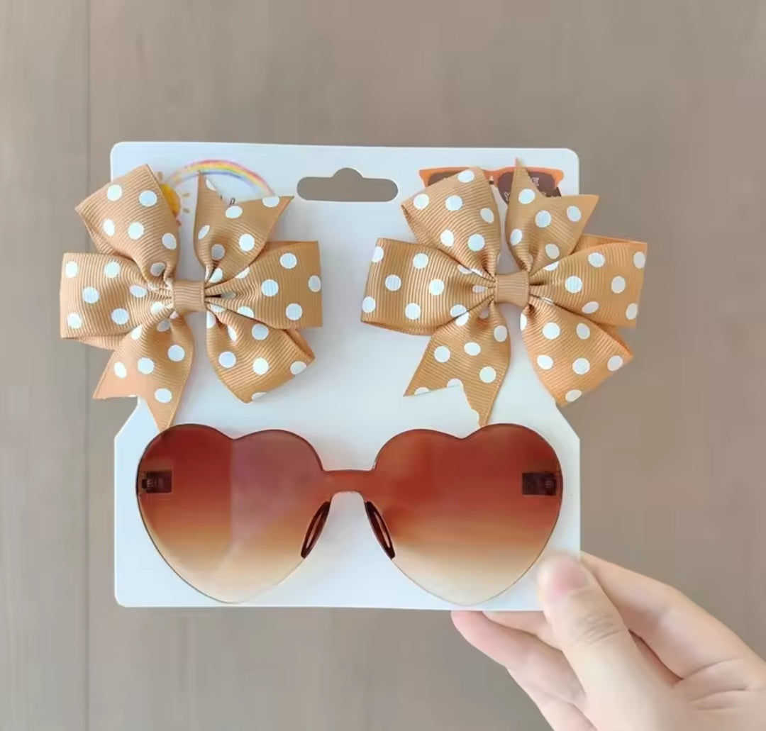 Acc. Kit de gafas + moñitos
