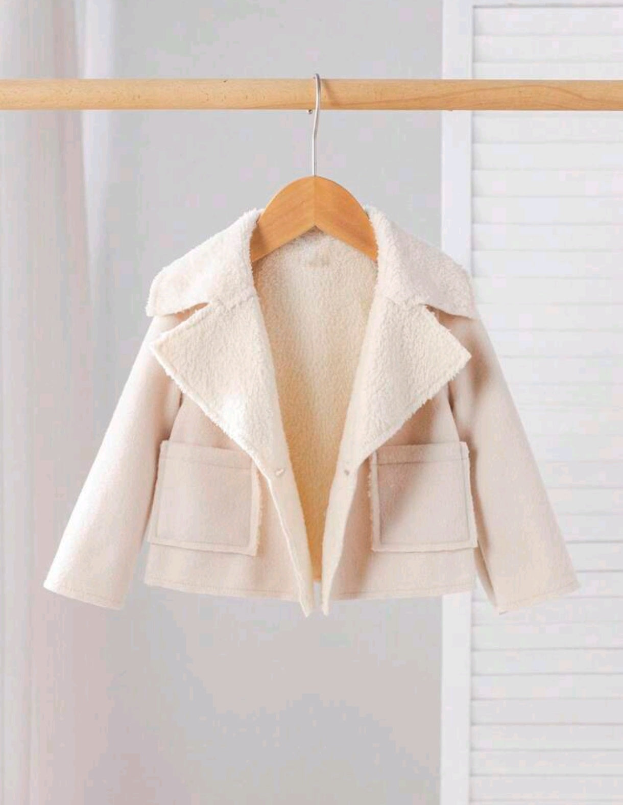 Chaqueta par bebé con forro térmico