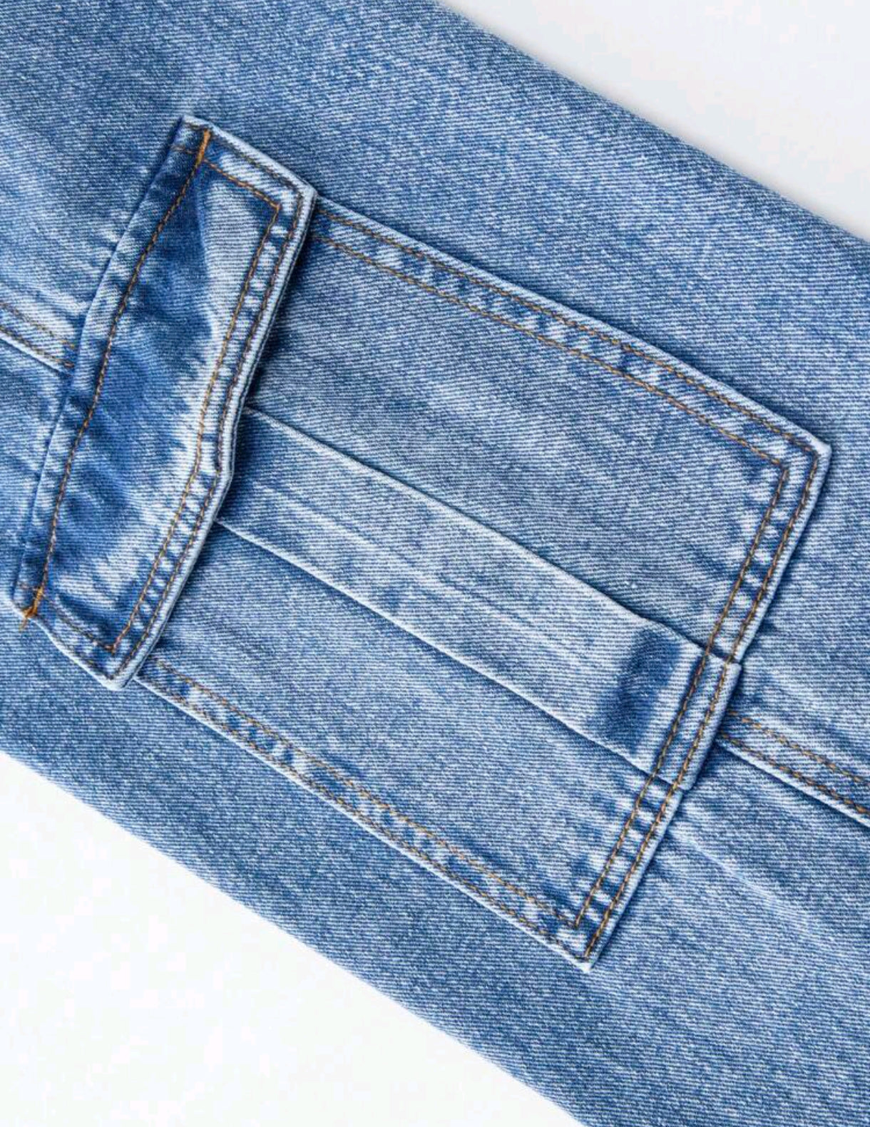 Pantalón de Jeans Preadolescente con bolsillos