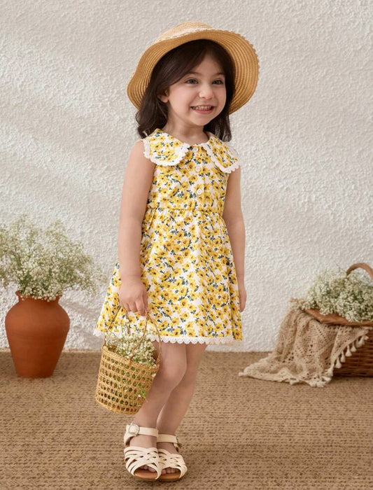 Vestido estampa floral