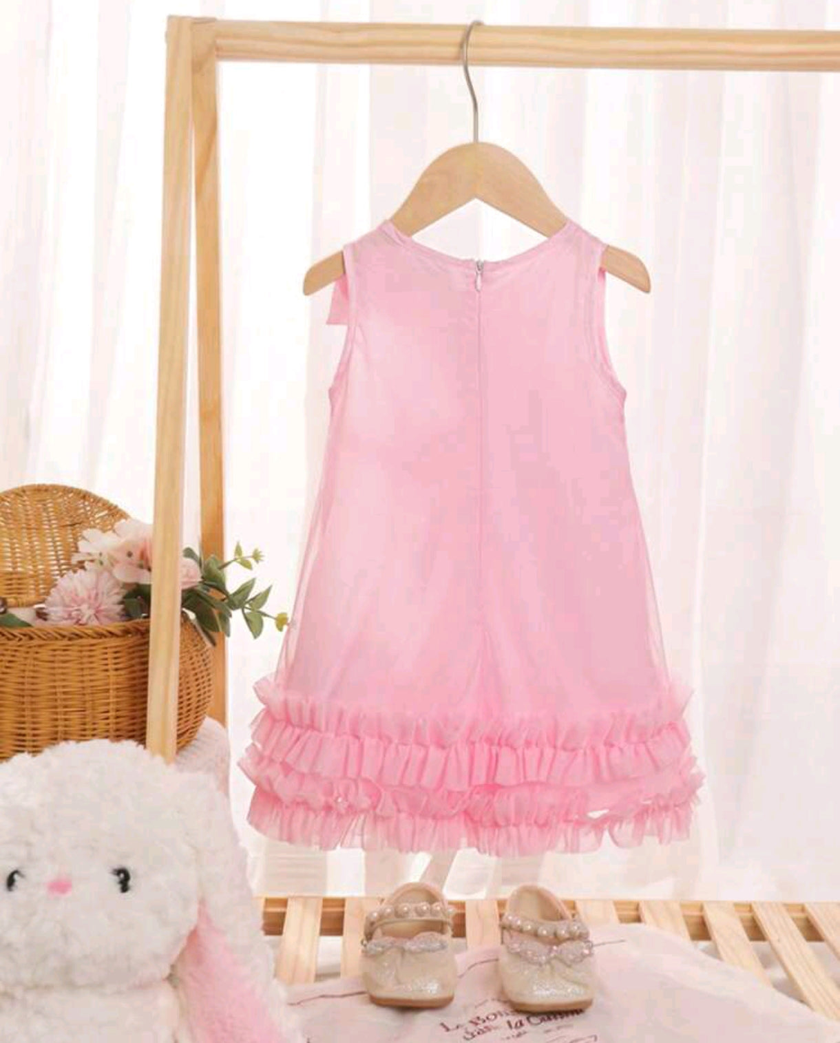 Vestido bebé chic con lazo