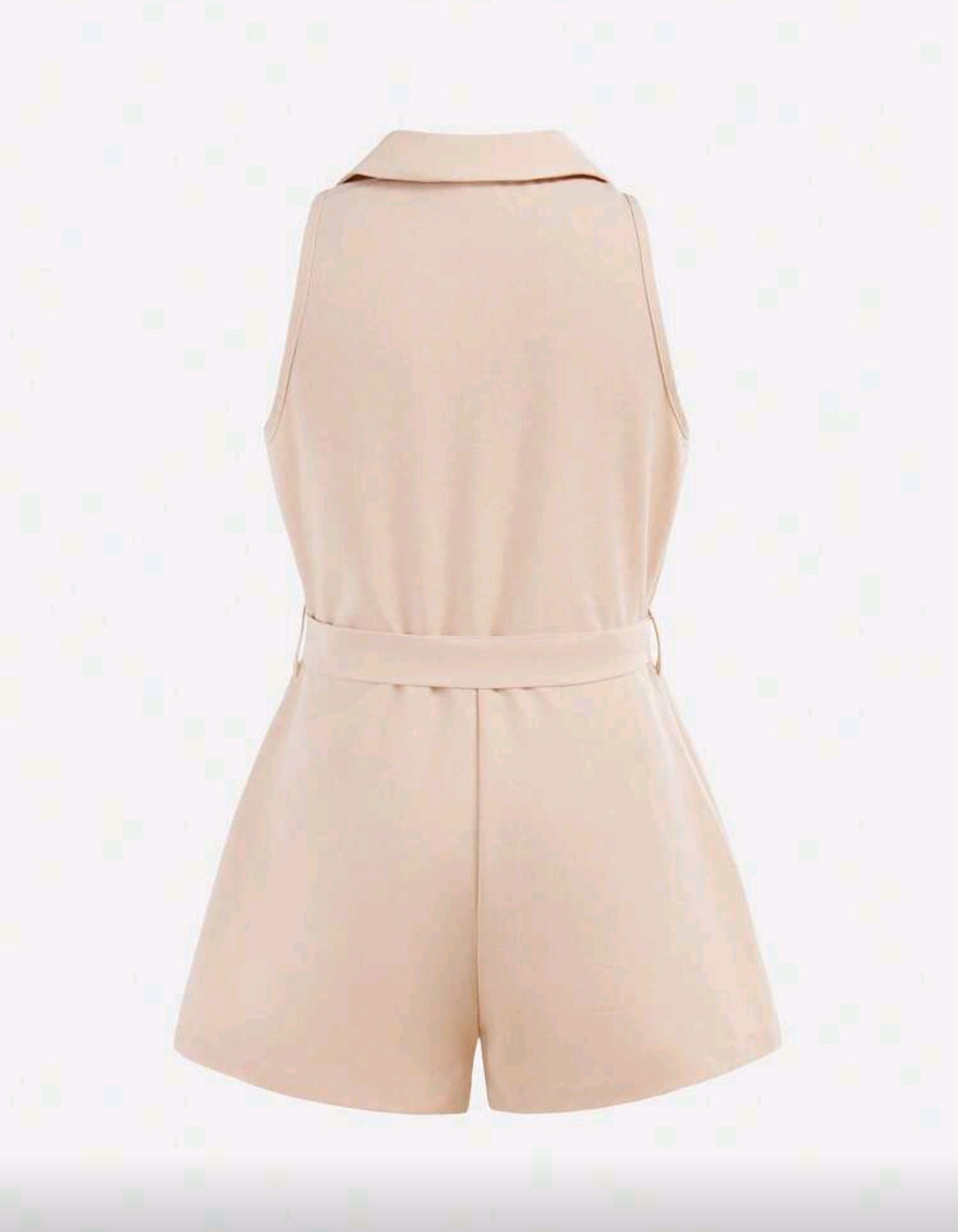 Monito sin mangas con cinturón