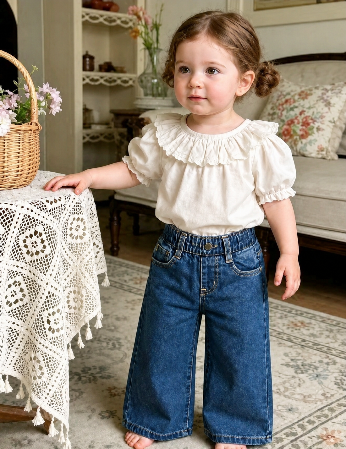 Pantalon de Jeans azul oscuro