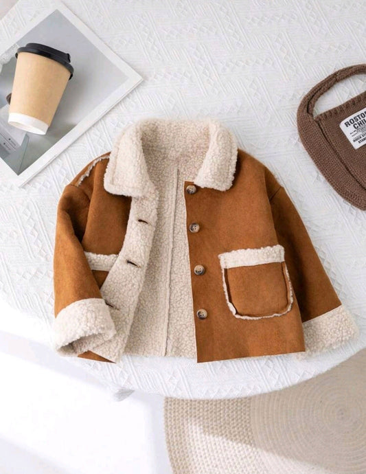 Chaqueta frizada por dentro