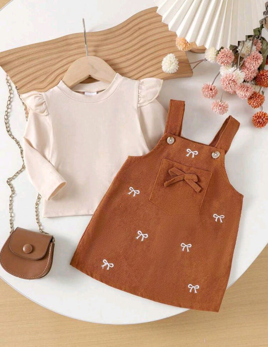 Mangas Largas + vestido Jardinera