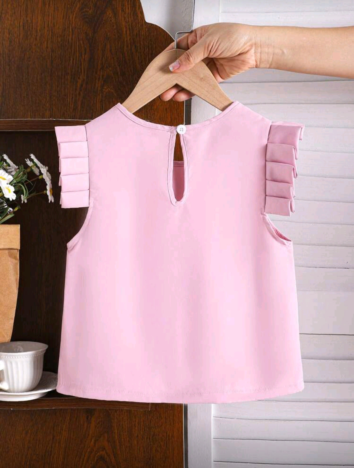 Blusa con flores 3 D