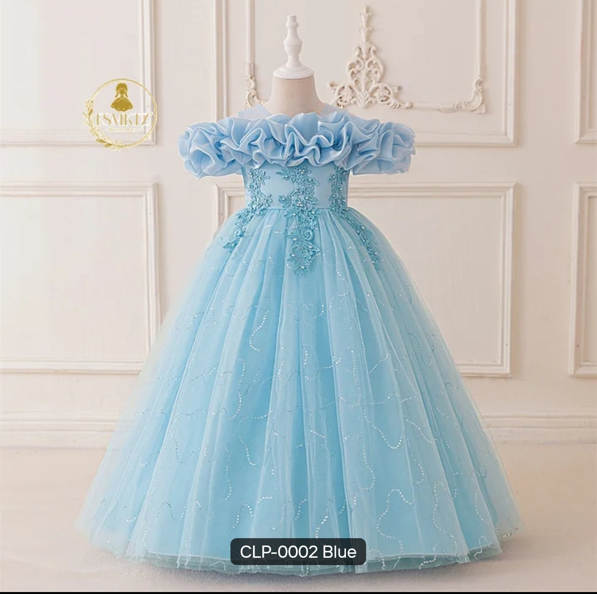 Vestido Elegante Con bordados