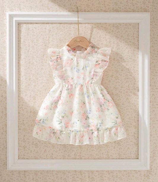 Vestido bebé estampa floral