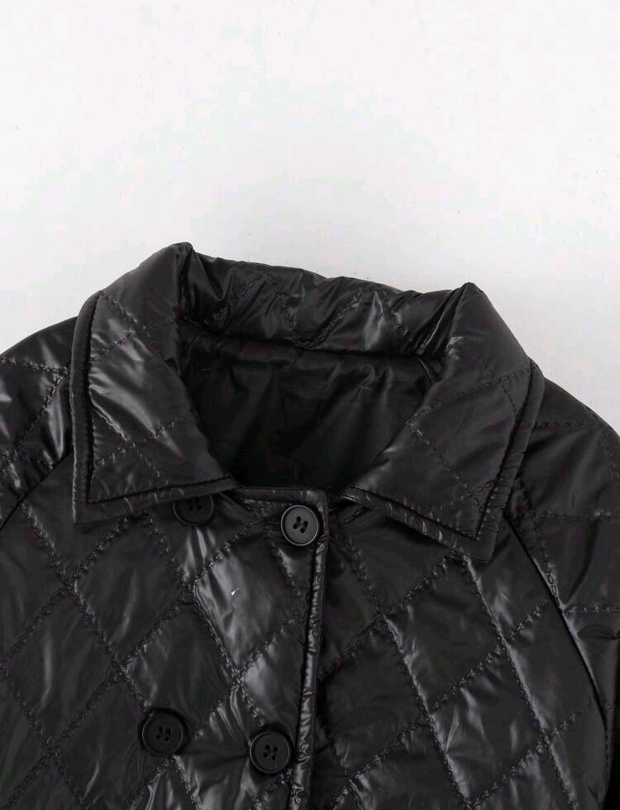 Chaqueta rompe viento, doble botón