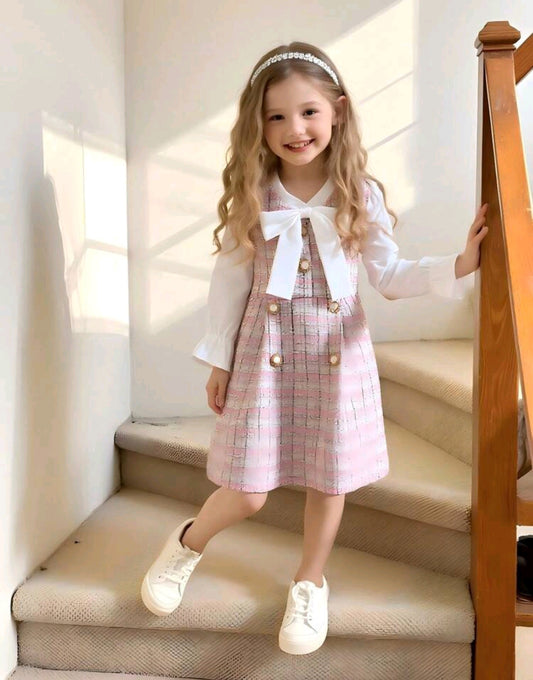 Camisa mangas largas+ vestido de hilo