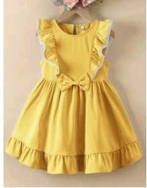 Vestido con diseño de encaje