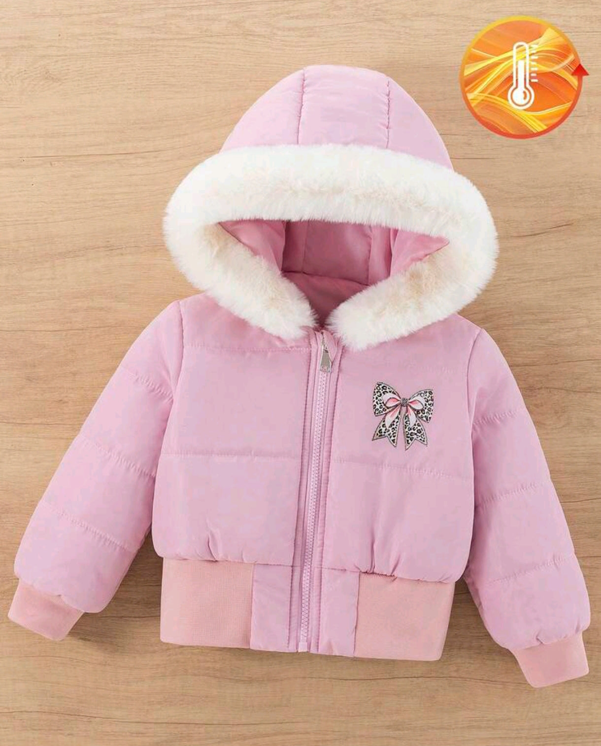 Campera acolchonada con capucha