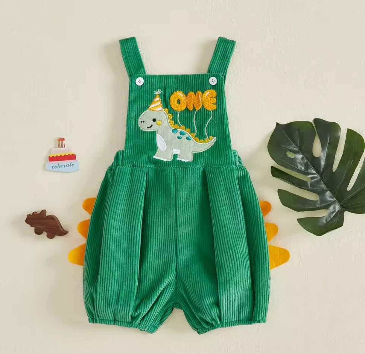 Body One con diseño de Dino ideal para 1° añito