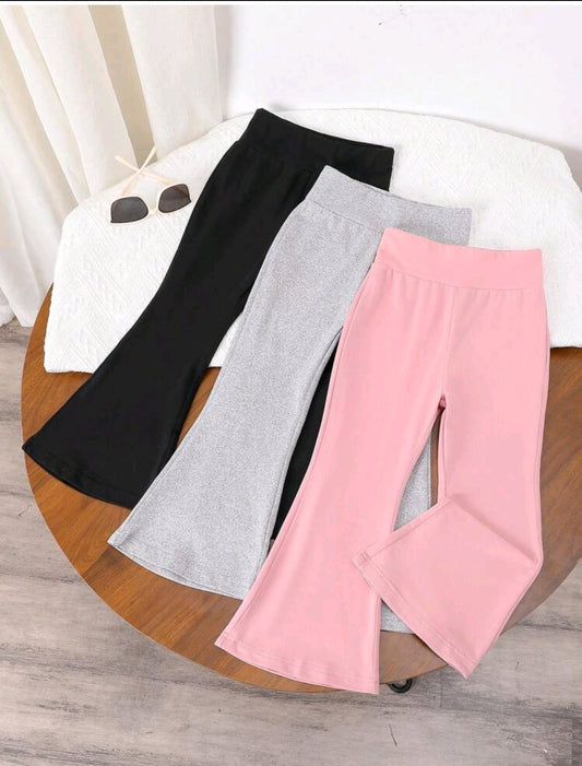 Pantalón acampanado cintura ancha