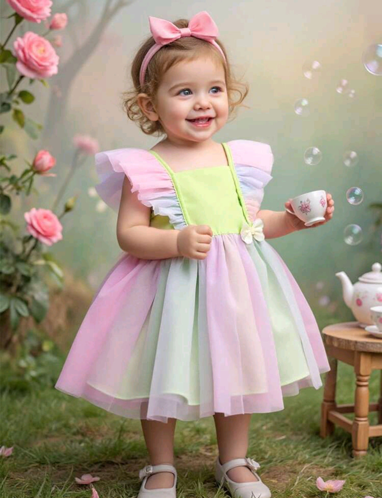 Vestido multicolor