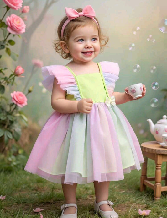 Vestido multicolor