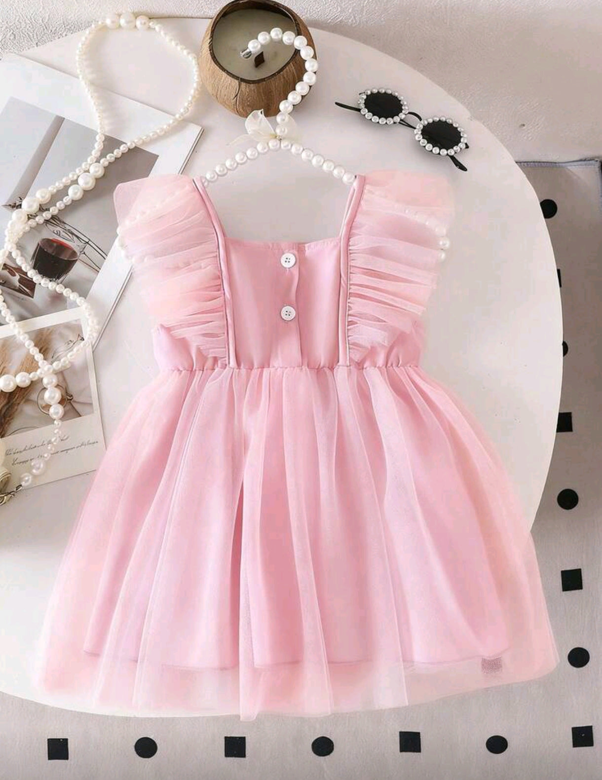 Vestido bebé de tul