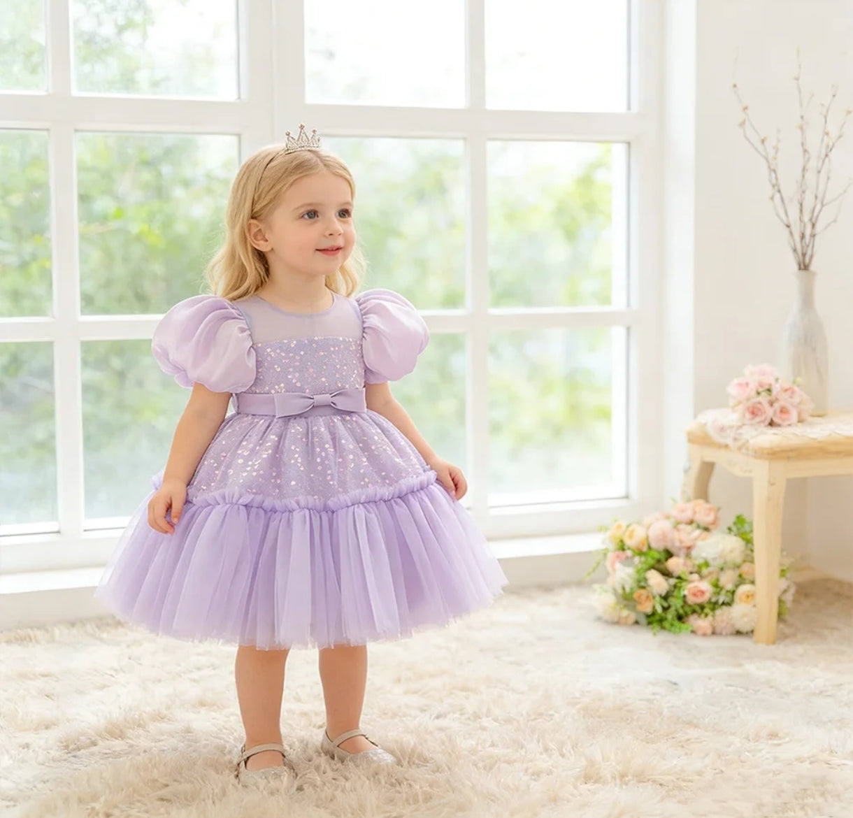 Vestido Elegante con lentejuelas