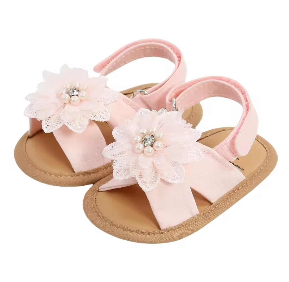 Acc. Sandalia con detalle en flor