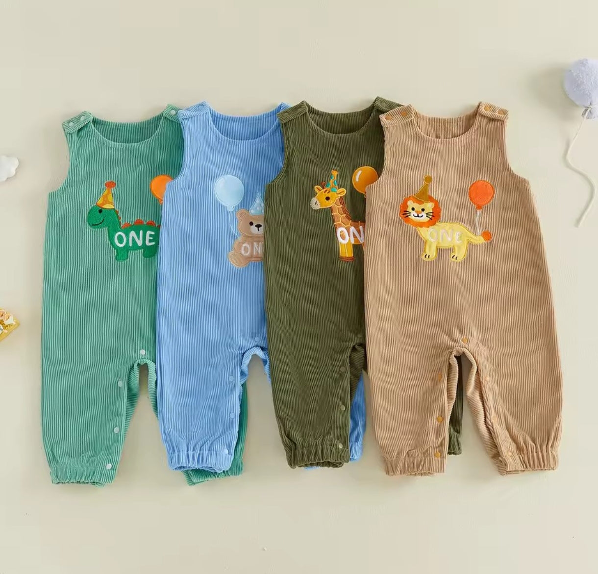 Body One con diseño de animalitos