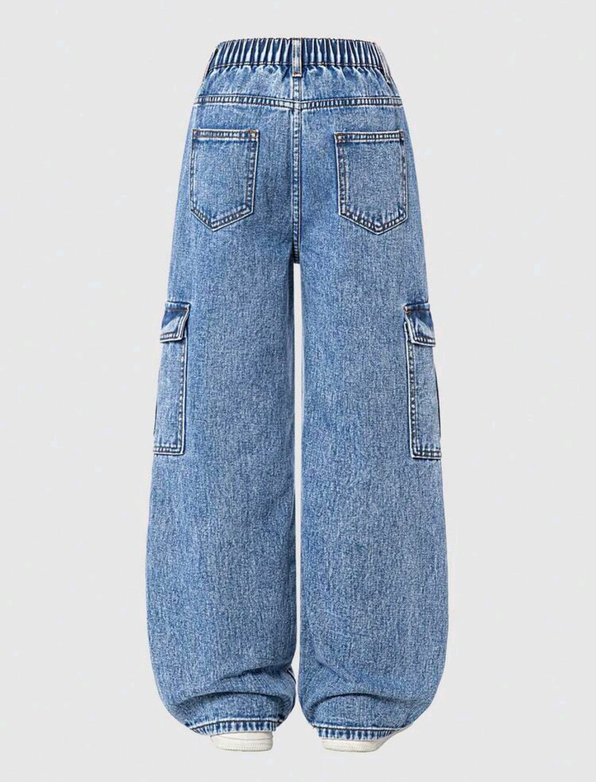 Pantalón de Jeans Preadolescente con bolsillos