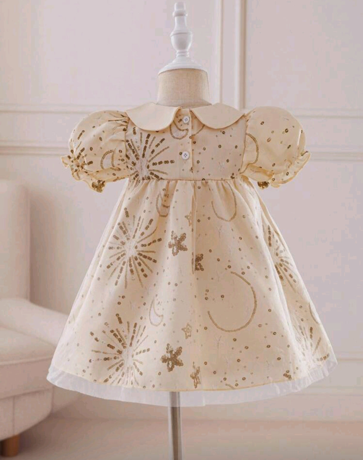 Vestido Elegante con lentejuelas