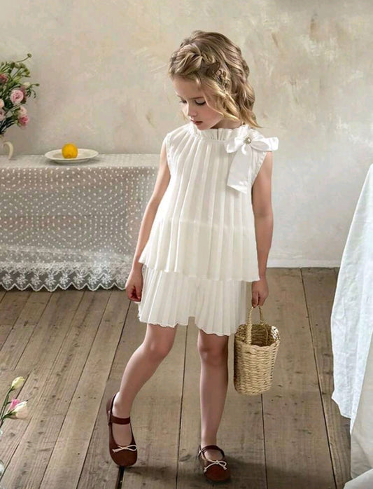 Blusa chic + short plisado