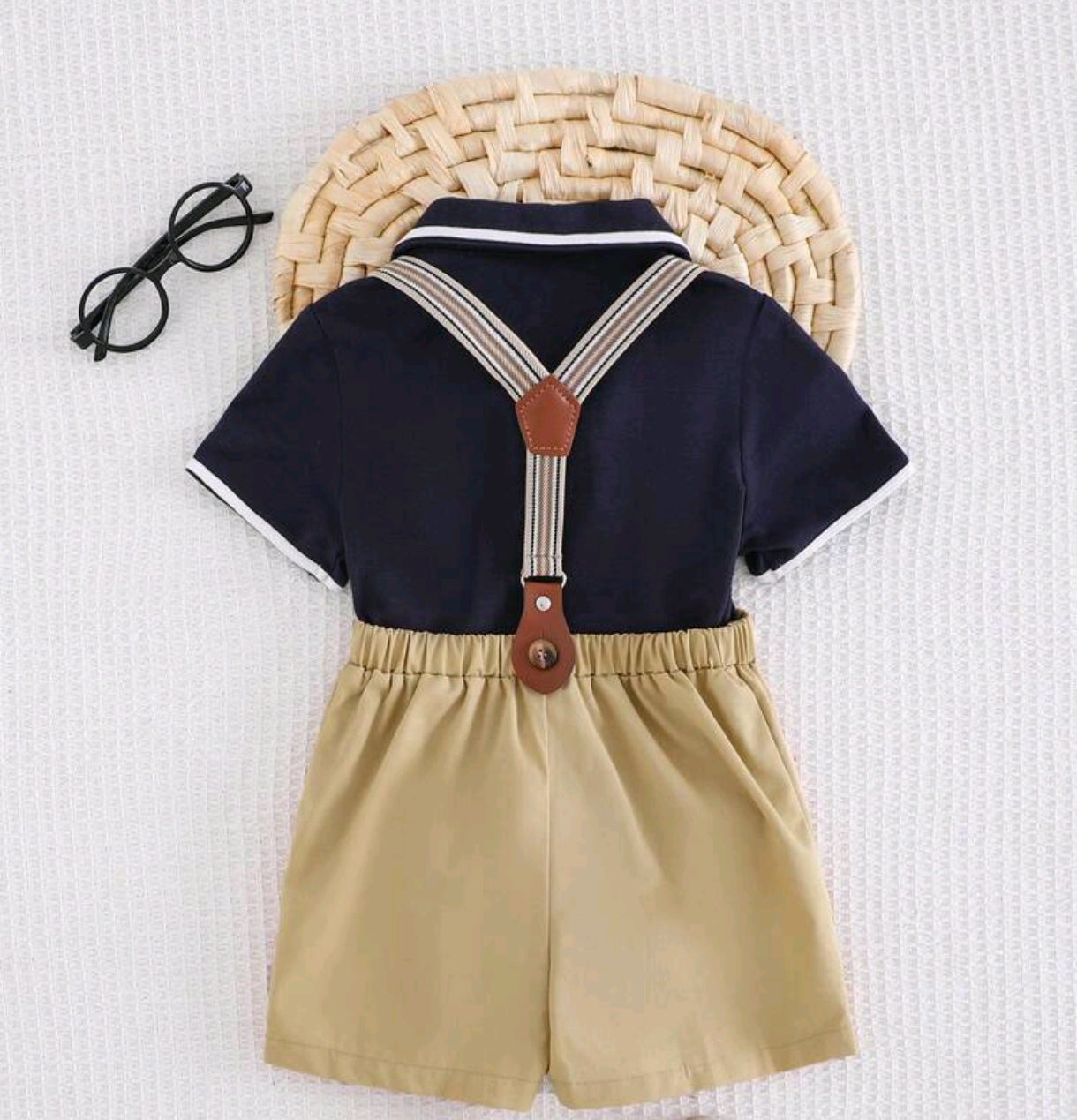 Body camisa + short+ suspensorio