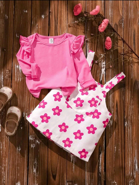 Mangas largas + jardinera floral