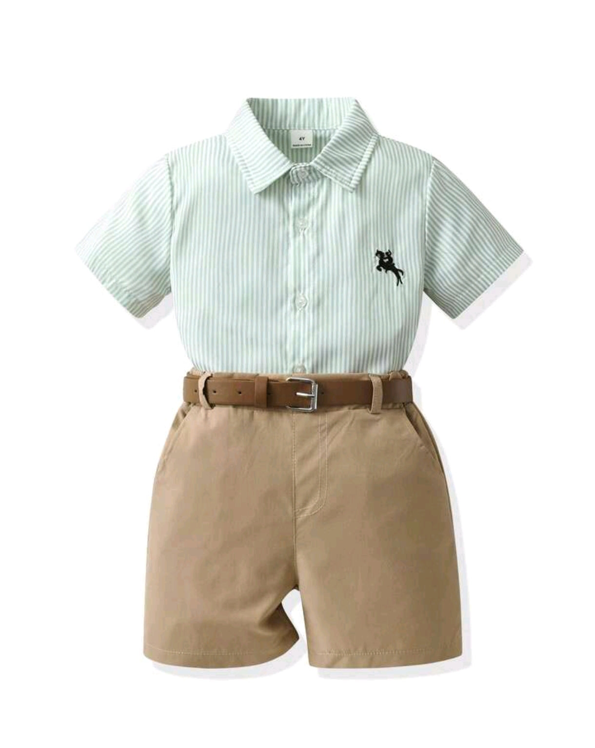 Camisa a rayas + short