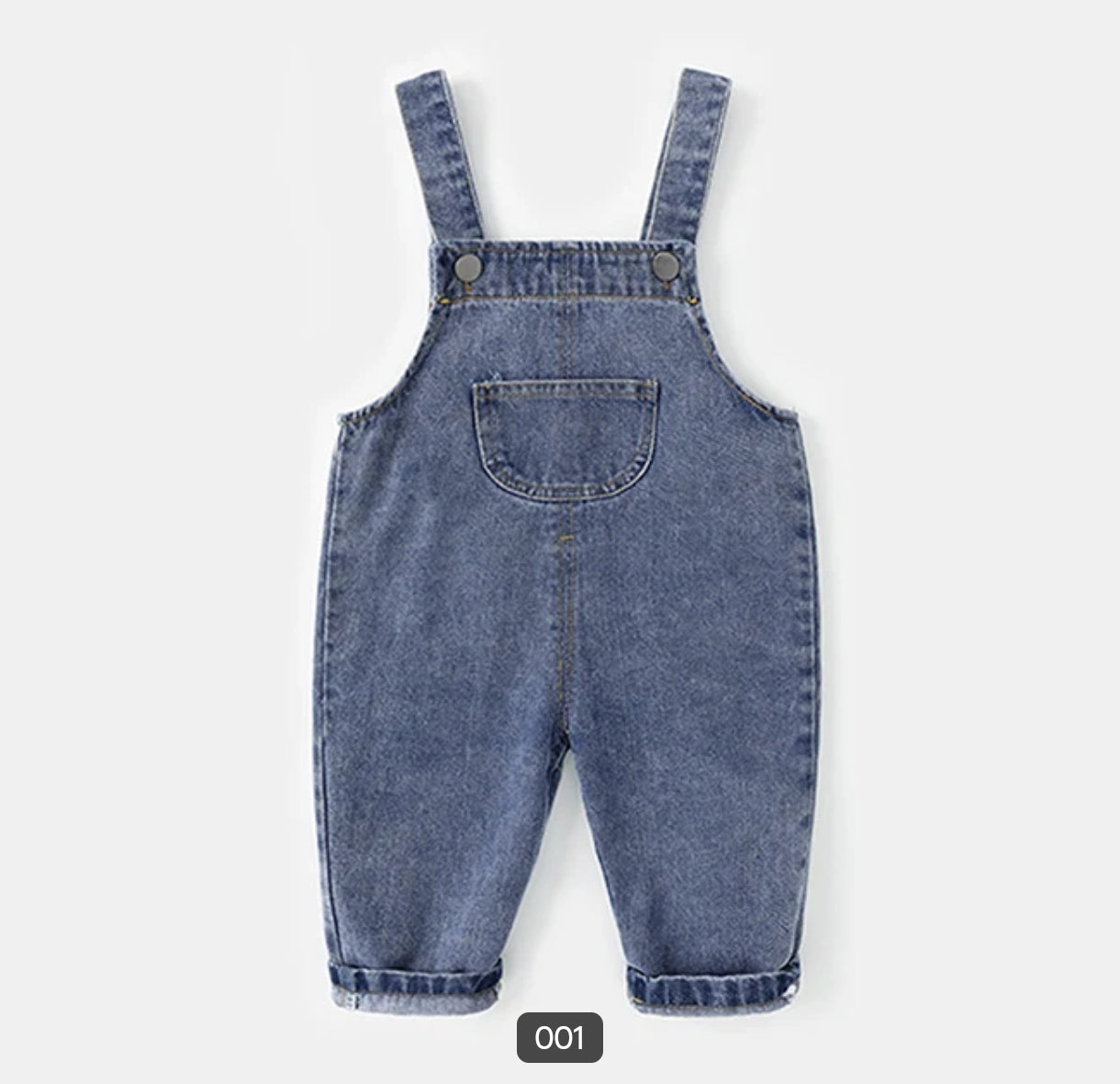 Jardinera de Jeans para bebé