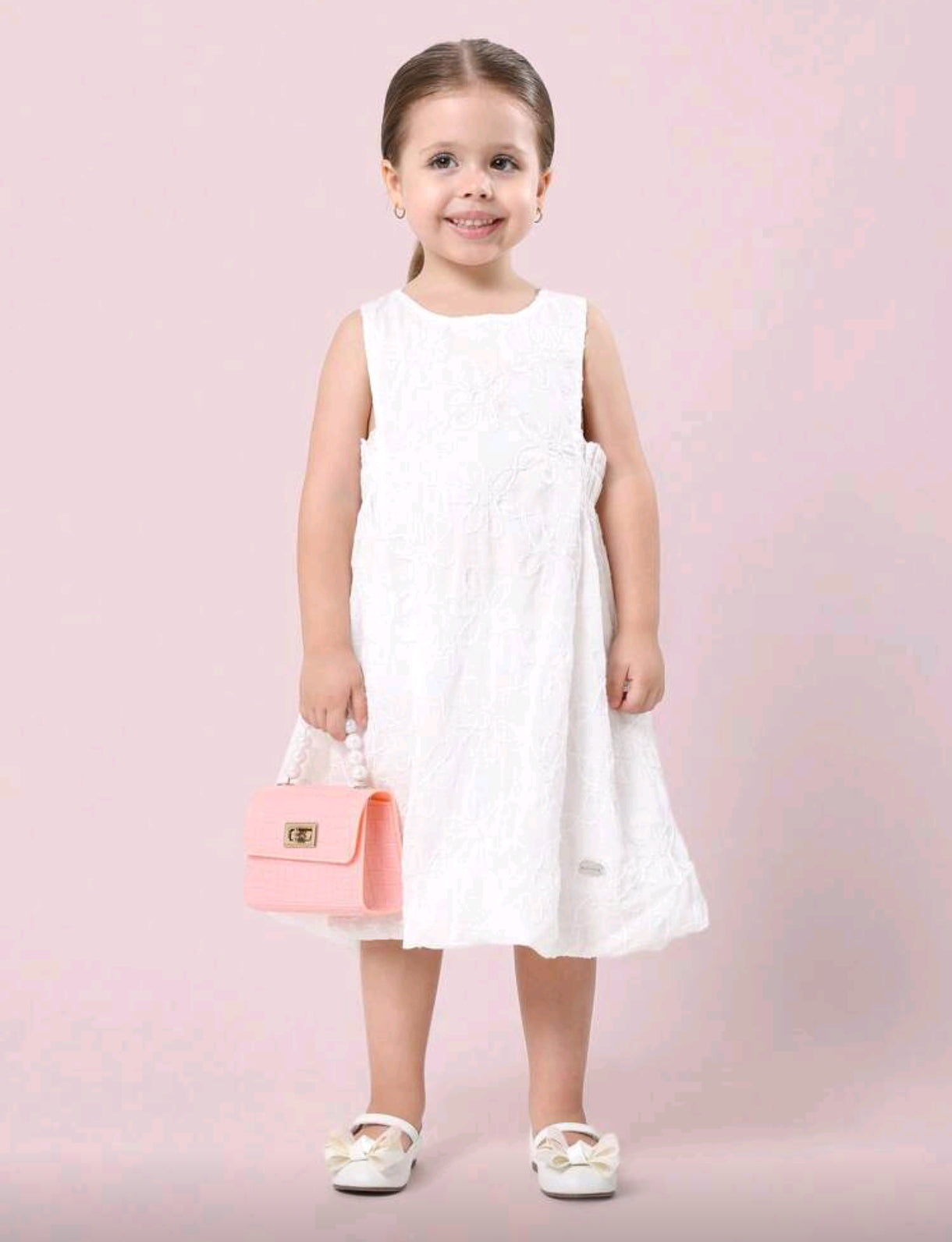 Vestido niña blanco