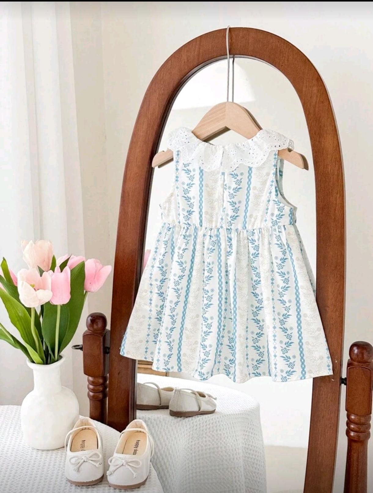 Vestido bebe estampado floral