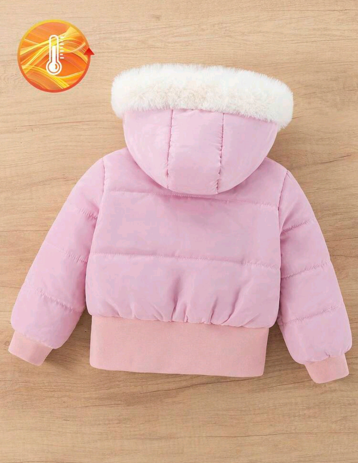 Campera acolchonada con capucha