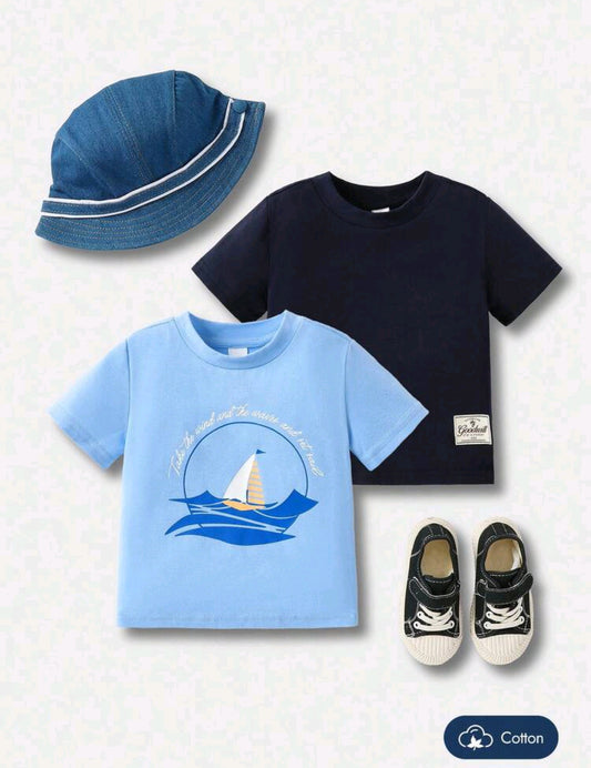 Remera con mangas
