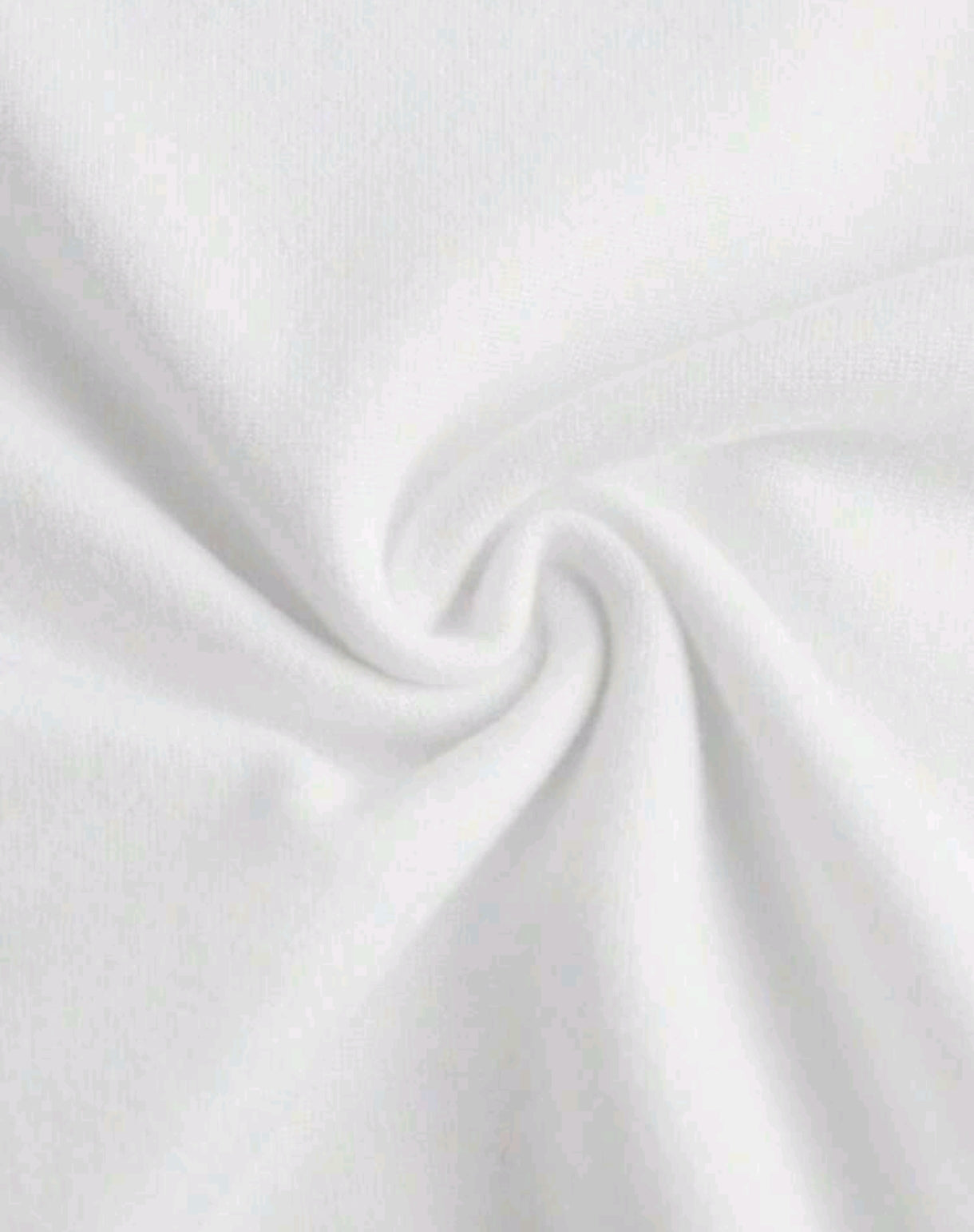 Mangas largas blancas con cuello, liso