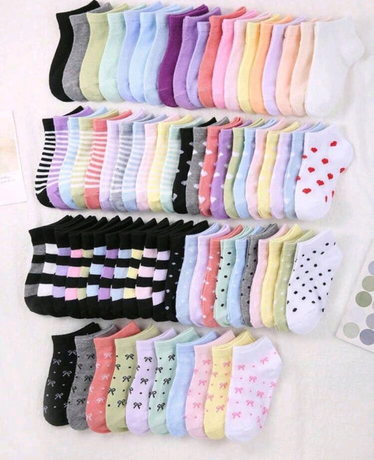 Acc. Medias cortas colores variados